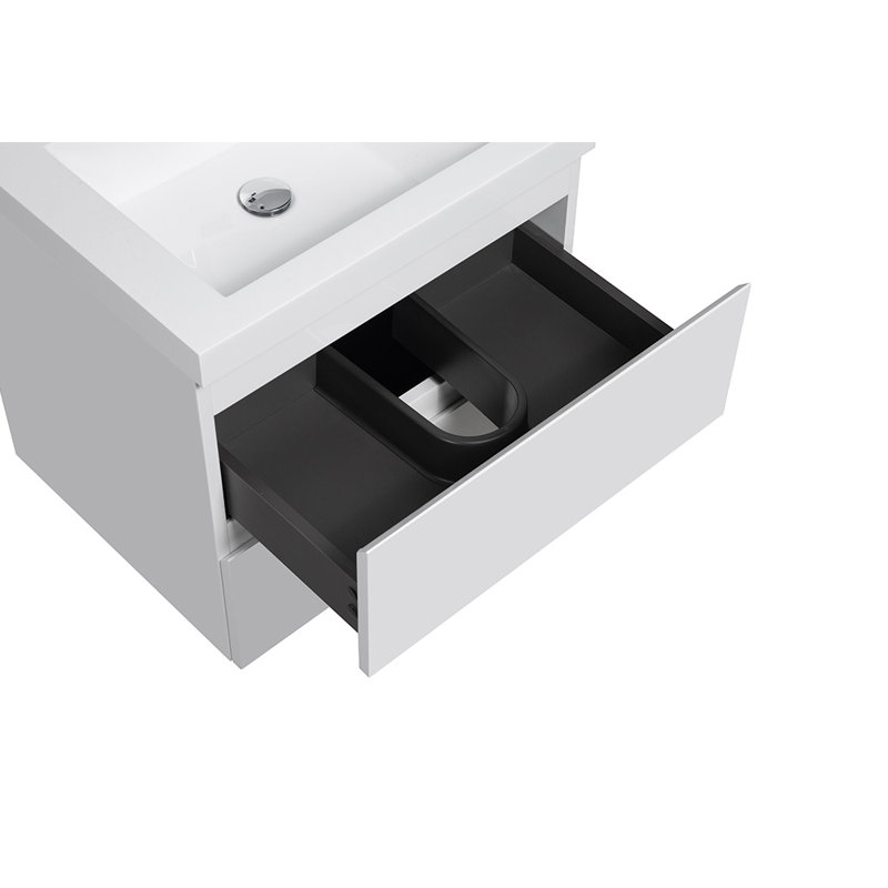 24" Floating Bathroom Vanity With Sink