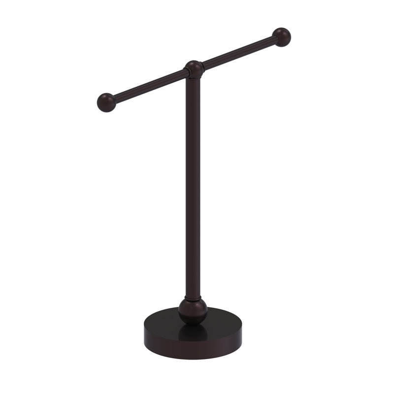 Porte-serviettes 2 comptoirs, Bronze antique