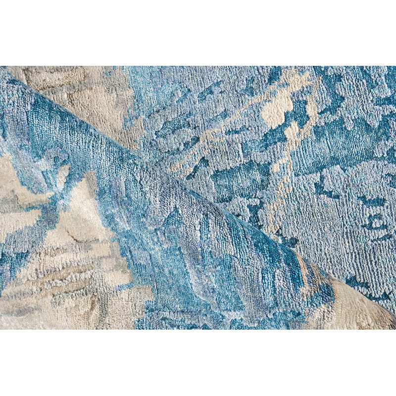 Floor Art Abstract Area Rug, Rectangle 8' x 10'