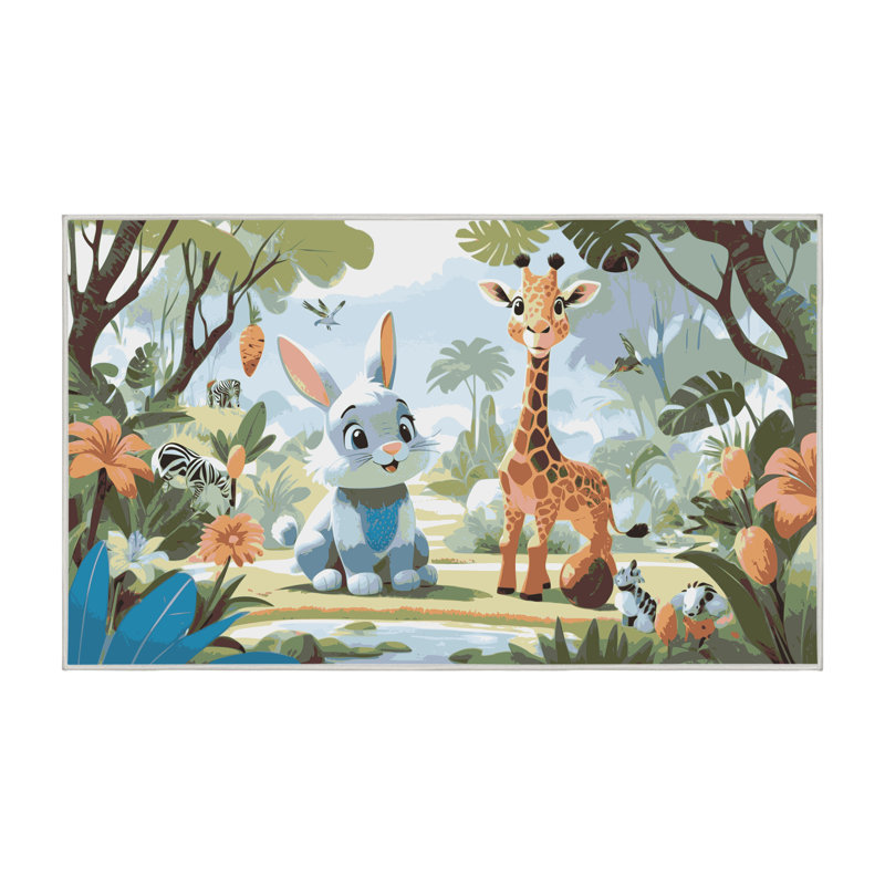 Tapis Indigo Safari, Rectangle 5 pi x 7 pi
