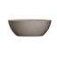Baignoire de trempage autoportante de 59 pouces avec surface solide, pierre de résine beige, finition teintée, surface de bain confortable, couleur, non glissante, conception ergonomique pour plus de confort