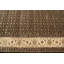 Tapis noir Herati 7 x 10