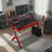 Runulf Desk with Hutch - Office Computer Desk with Bookshelf Storage-1690407732