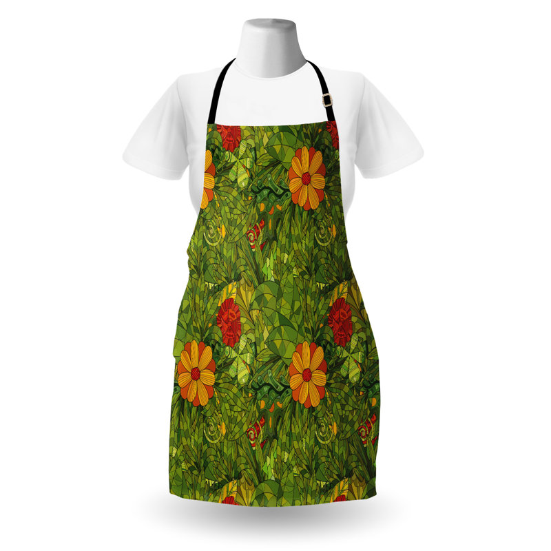 Tablier floral