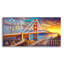  «Golden Gate Bridge» par Rey Klimt, art mural en verre acrylique-2021978690