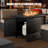 Ceasare 24.5'' H x 42.9'' W Propane Outdoor Fire Pit Table with Lid