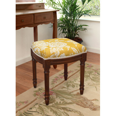 Camic Solid Wood Accent Stool