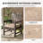 Outdoor 4” Seat Cushions And 22”X22” Outdoor Cushions Dining Seat Cushions -2136508317