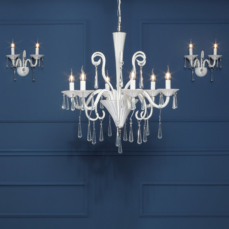 Rosano 4 - Light Candle Style Chandelier