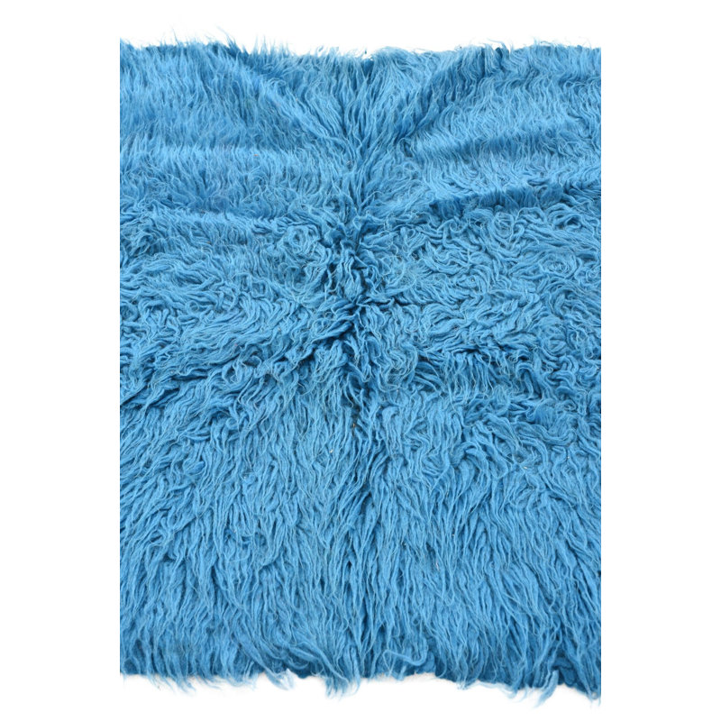 Tapis de couloir bleu Parra