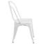 Commercial GradeMetal Indoor-Outdoor Stackable Chair-256719316