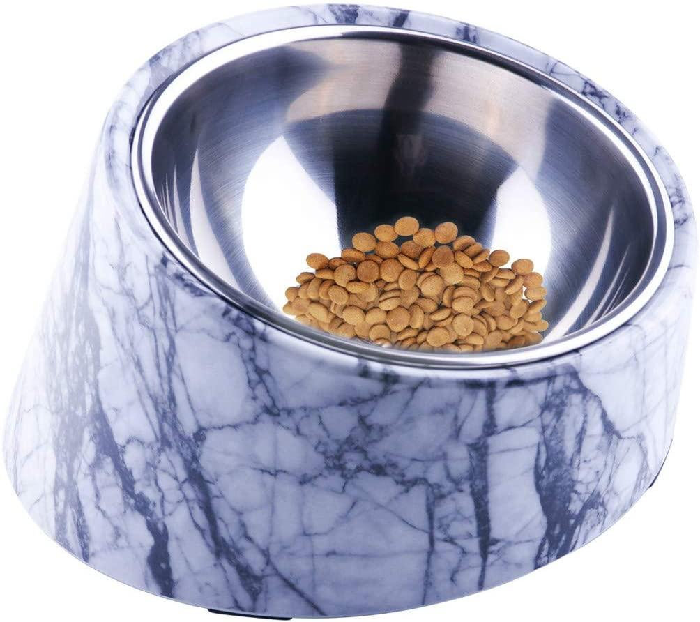 Archie & Oscar Slanted Hundenapf Wasser / Futter Mess Free Tilted Angle Large