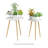 Ensemble de tables de bout Whitcher