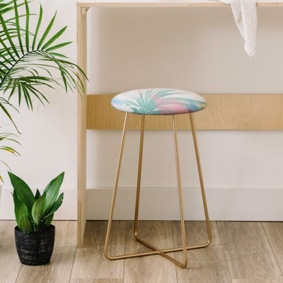 Tabouret de bar géométrique 25 po Palm