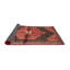 Tapis de style oriental rouge-280591877