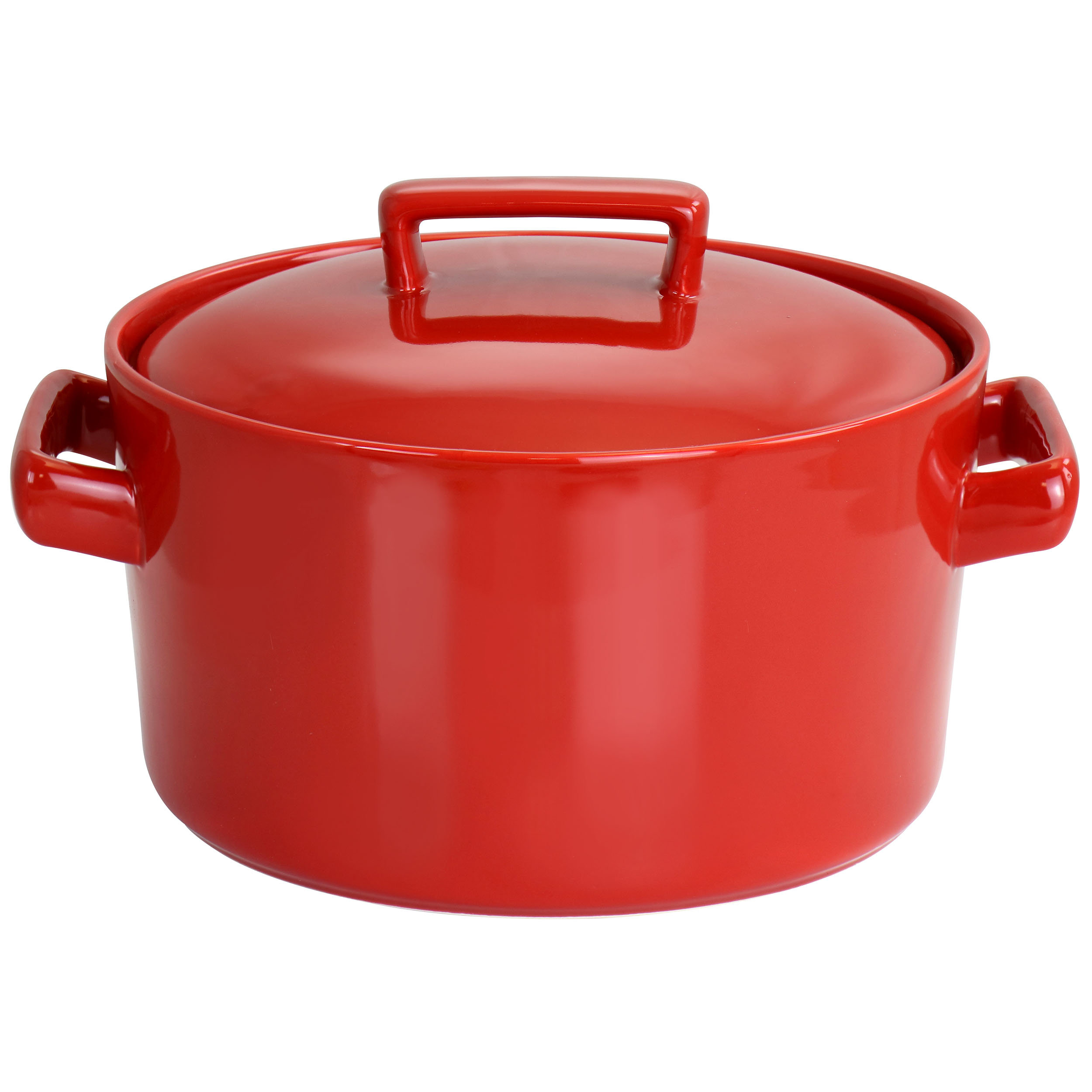 Martha Stewart Colored Enameled Cast Iron Round Casserole, 6 qt for $49.99