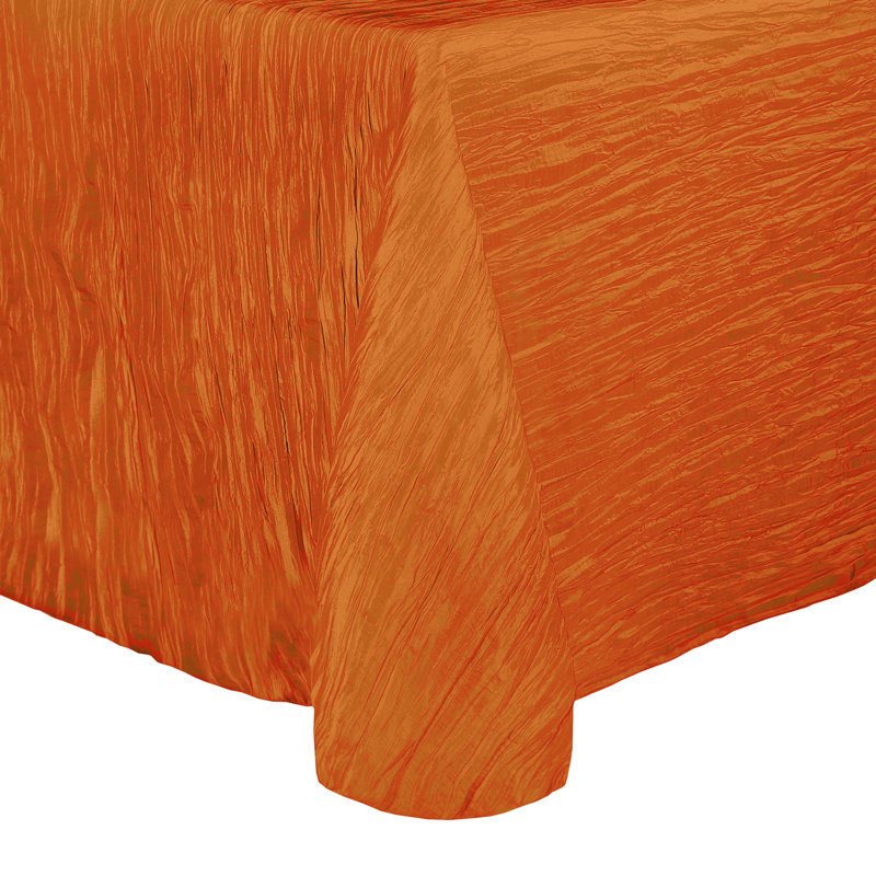 Nappe unie carrée, 10, Orange feu, L 90 po x P 90 po