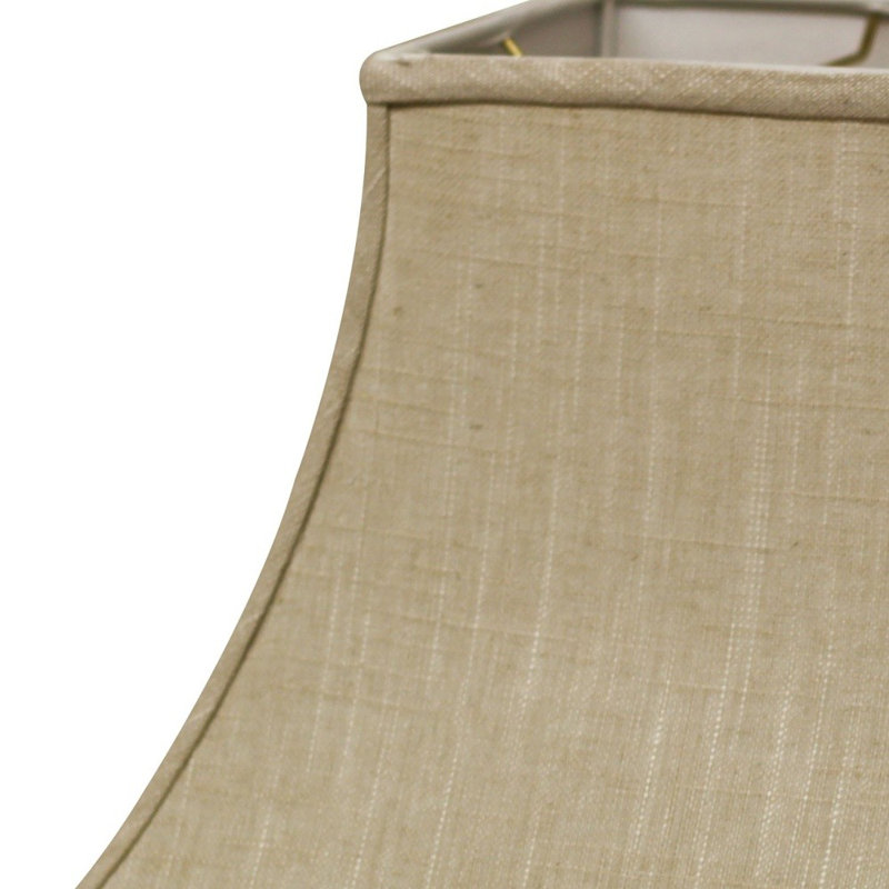 Abat-jour incliné 10 po ivoire Premium, Stonewash