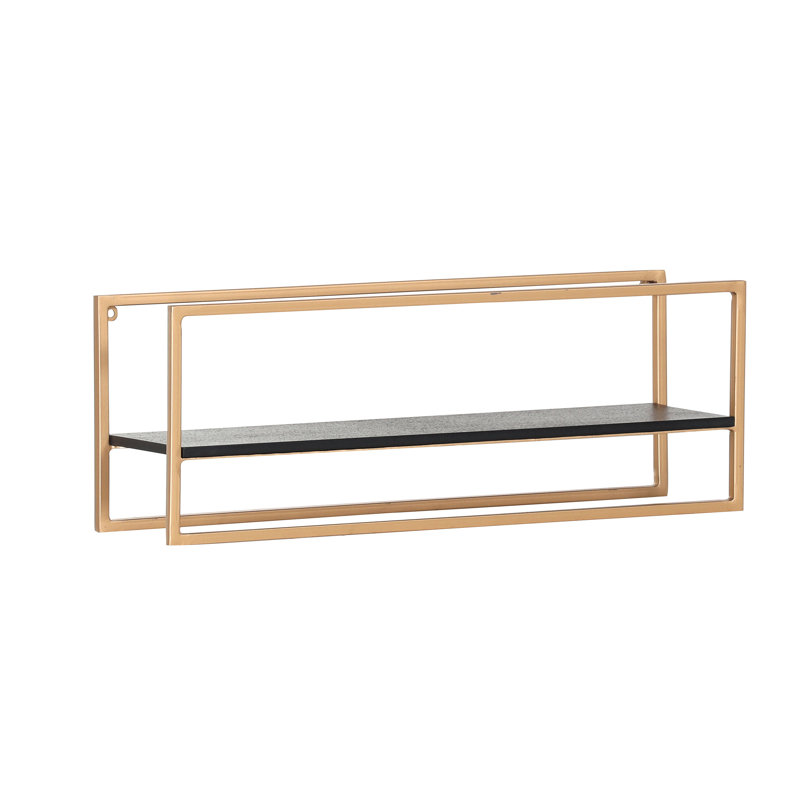 Camarillo Metal Accent Shelf, 25cm H x 70cm W x 18cm D