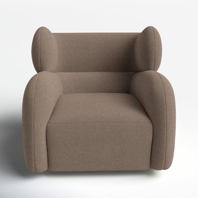 Pablo Upholstered Swivel Armchair