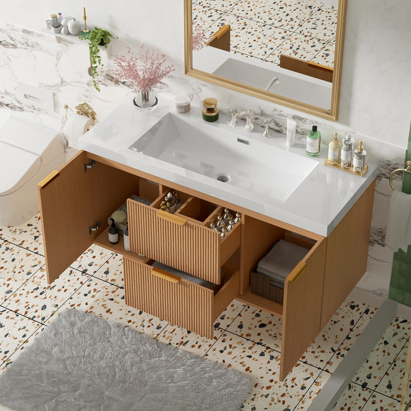 Meuble-lavabo avec comptoir en SMC