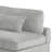 Bentley Modern Style Modular Sectional Unique Layout Made With Corduroy Fabric And Wood In Gray Setup2 -1605805330