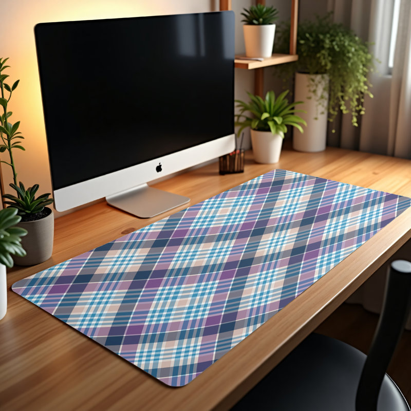 Polyester Desk Pad, 14.4x12.1