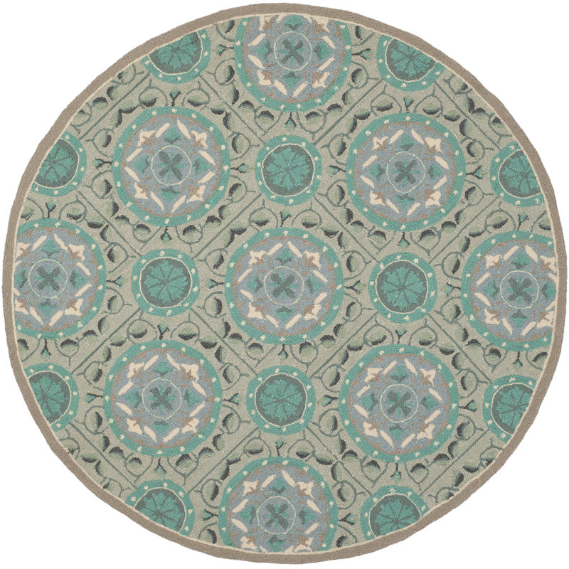 Tapis géométrique performance Childs, Rond 6 pi
