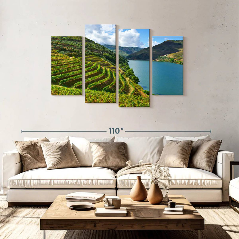 Alvord River Douro Vineyard, H 48 po x l 75 po