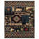 Rustic Southwestern Animal Print Washable Area Rug