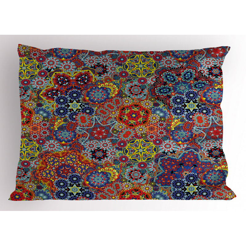 Easter Polyester Floral Sham Set, Twin