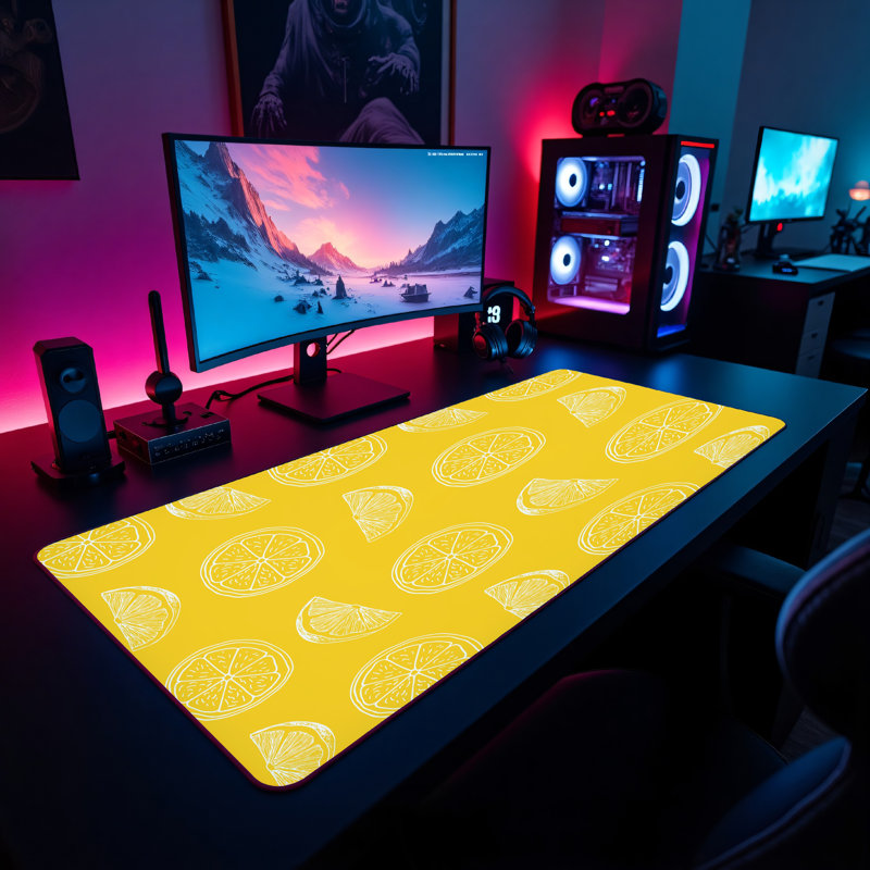 Polyester Desk Pad, 23.6x13.8