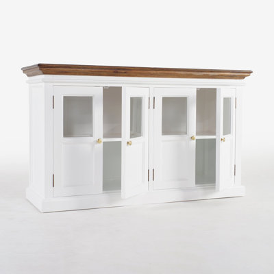 Buffet with 4 Glass Doors