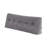Queen Headboard Wedge Pillow, Triangle Backrest Cushion With Removable Cover, Dark Grey