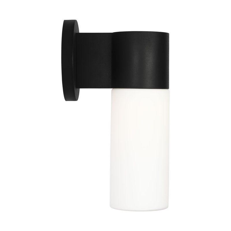 Focal LED Outdoor Wall Lantern, 16.25" H x 5.125" W x 9" D, 10 W