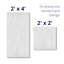 Carreaux de plafond insonorisants insonorisants 24 po x 48 po x 1 po blanc / gris Soundsulée