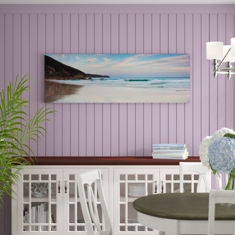 Turquoise Tube by Andrew Brown - Wrapped Canvas Print