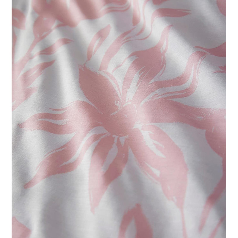 Ellent Polyester Floral Duvet Cover Set with Pillowcases, Super King Duvet Cover + 2 Standard Pillowcases