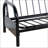 Adjustable Futon Frame,Metal Sofa Frame,Black