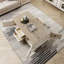 Table basse de style américain avec rangement rétro-107735431