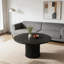 Rustic Table,Wood Kitchen Table,Round Dining Table,Conference table-129460111