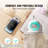 Mini Heat Press Machine Small Portable Heat Transfer Machine Green+White