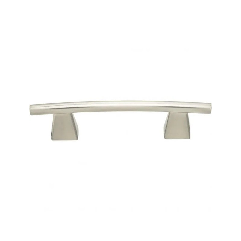 Fulcrum 3" Center to Center Arch pull, Brushed Nickel, 3"
