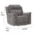 Corbin Power Recliner Chair, Adjustable, USB Port, Faux Leather-111119491-111119492
