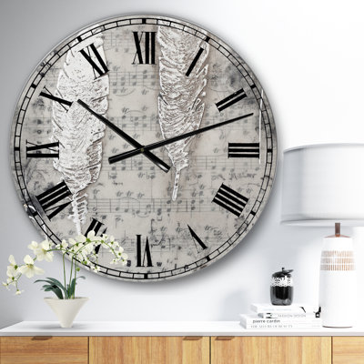 Heaven Sent - Oversized Cottage Wall Clock