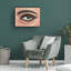 Art mural sur toile tendue - «Lover's Eye IV» de Grace Popp pour décoration de salon, de chambre à coucher ou de bureau - 35 x 47