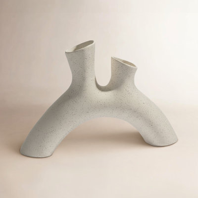 Helga 7.75'' Handmade Ceramic Table Vase