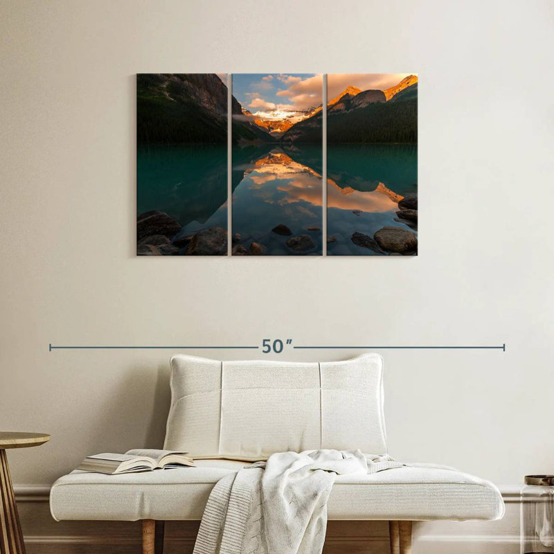 Alvord Lake Louise Sunrise, H 24 po x l 38 po