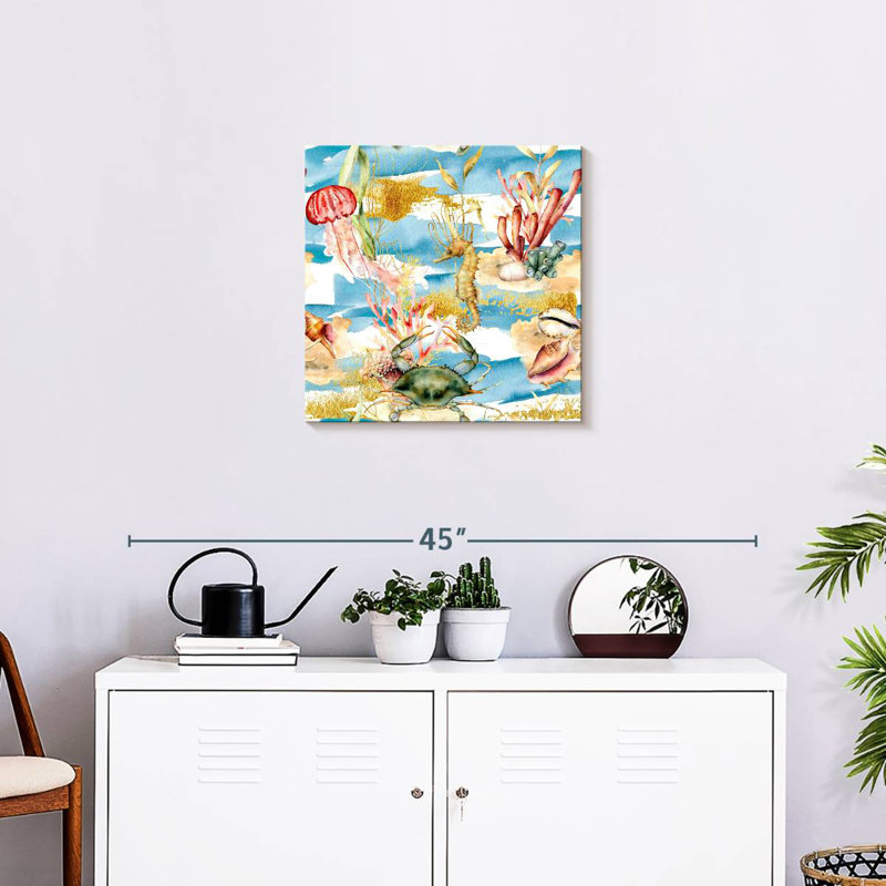 Crowle Sea Life Medley, 20" H x 20" W