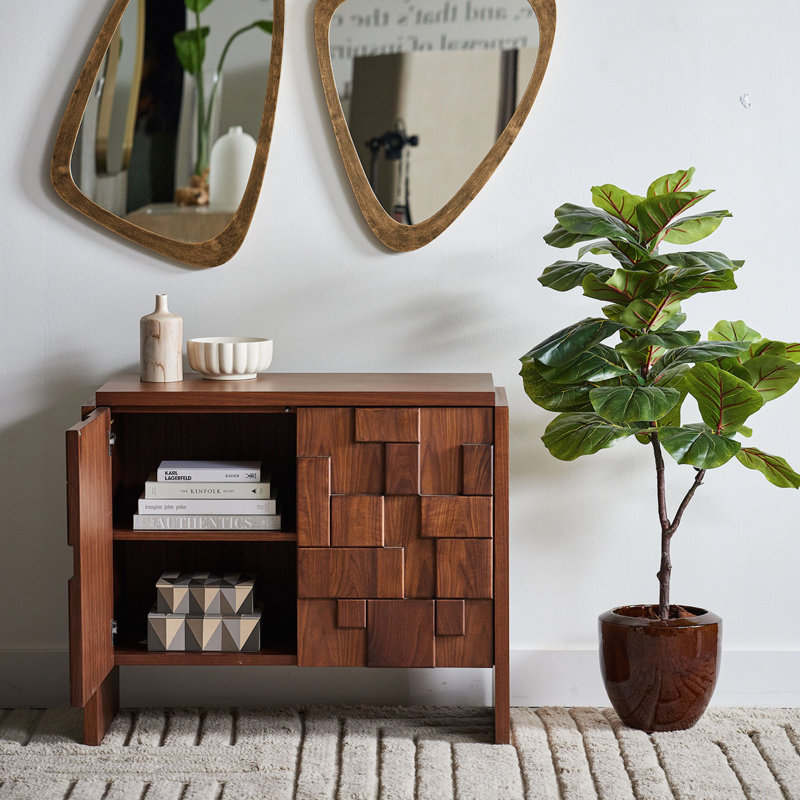Louise Solid Wood Accent Cabinet